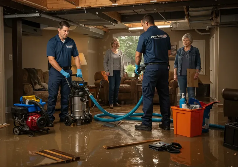 Basement Water Extraction and Removal Techniques process in Marion, NC