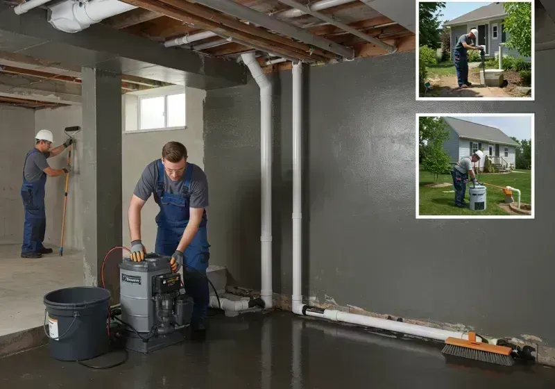 Basement Waterproofing and Flood Prevention process in Marion, NC